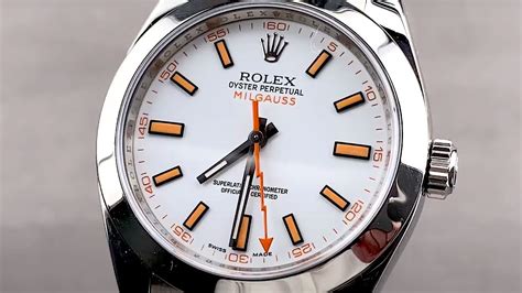 chronext rolex milgauss|Buy Rolex Milgauss White .